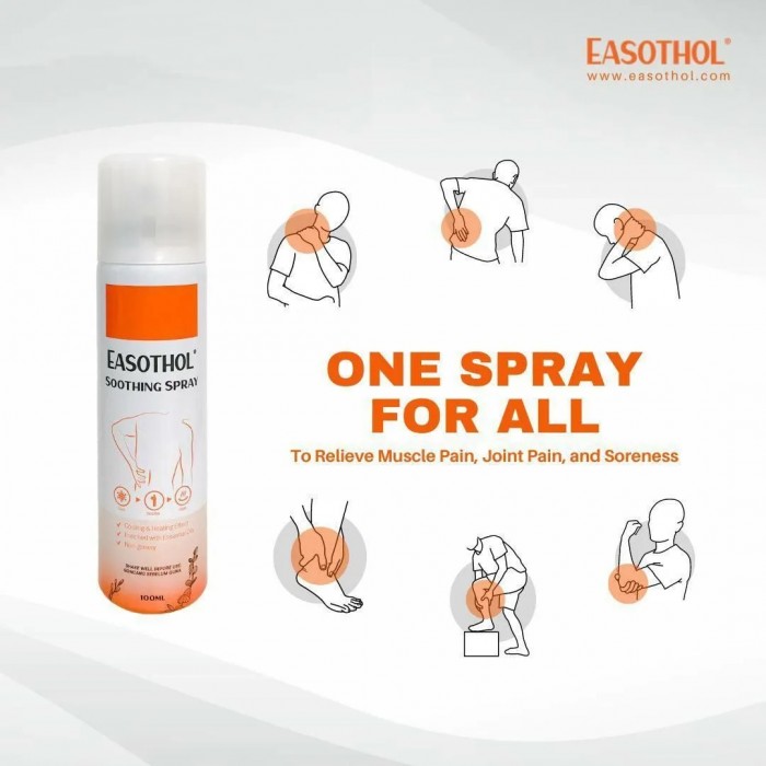 EASOTHOL SOOTHING SPRAY 100ML