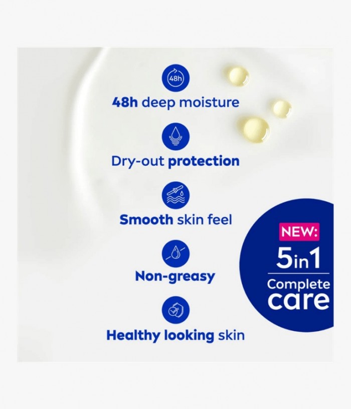 NIVEA INTENSIVE MOISTURE BODY MILK 380ML X 2 (98940)