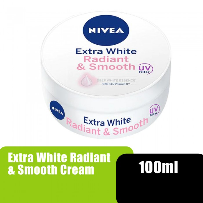 NIVEA RADIANT & SMOOTH CREAM 100ML (81858)