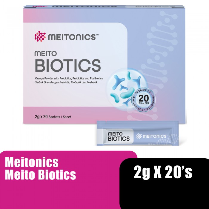 MEITONICS MEITO BIOTICS 2G X 20'S