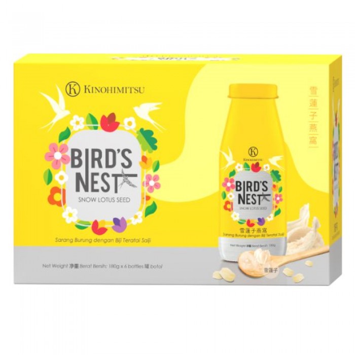 KINOHIMITSU BIRDS' NEST WITH LOTUS SEED 180G X 6'S (3CKNK096)