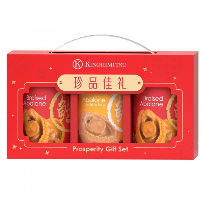 KINOHIMITSU PROSPERITY ABALONE GIFT SET 425G X 3'S (3CKNK101)