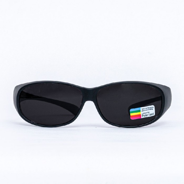 LUMIVISION Polarized Sunglass Matte Black DY019 UV Sunglasses, Spek Mata, 墨镜