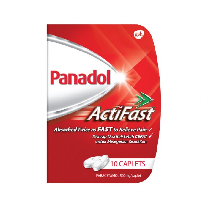 Panadol Actifast Compack 500mg 10's