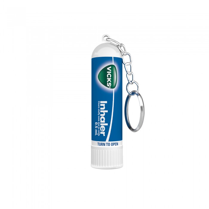 Vicks Nasal Inhaler, Nose Inhaler, Relax Inhaler, Selssema, Key Chain, 鼻子, 傷風膏, 伤风膏 - 0.5ml