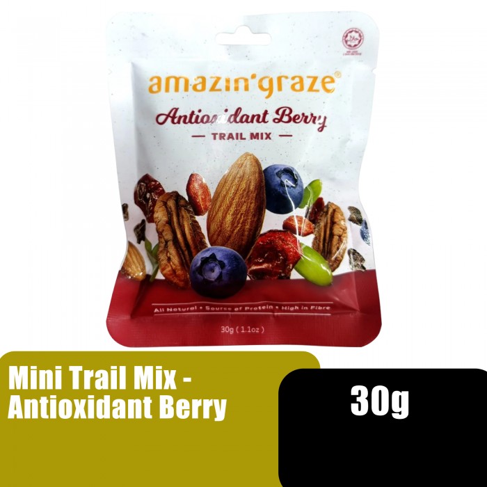 AMAZIN' GRACE MINI TRAIL MIX 30G - ANTIOXIDANT BERRY (AG42001 )