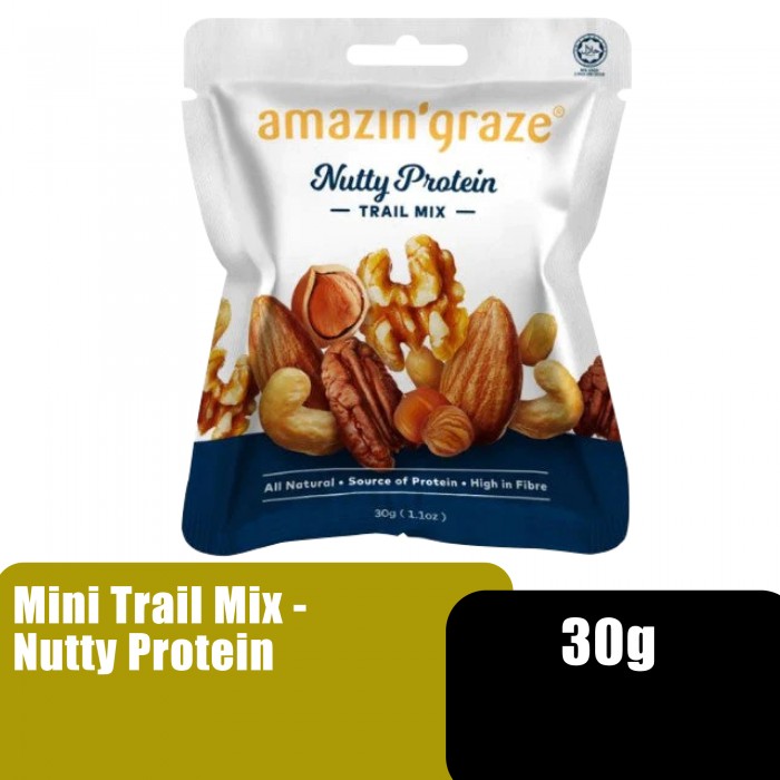 AMAZIN' GRACE MINI TRAIL MIX 30G - NUTTY PROTEIN (AG42002)