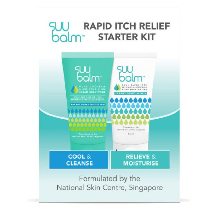 Suu Balm Rapid Itch Relief Starter Kit 45ml X 2