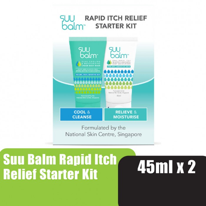 Suu Balm Rapid Itch Relief Starter Kit 45ml X 2