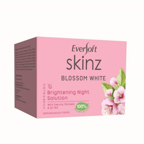 Eversoft Skinz Blossom White Brightning Night Solution 40g