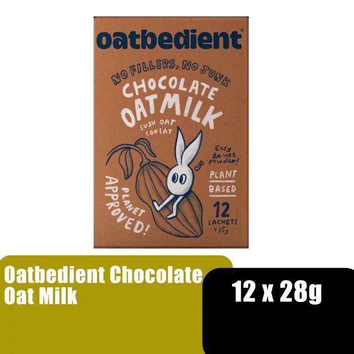 OATBEDIENT CHOCOLATE OAT MILK 35G X 12'S