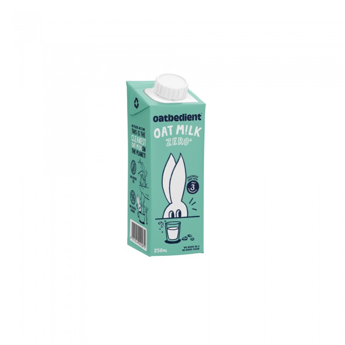 OATBEDIENT READY TO DRINK OAT MILK ZERO 250ML