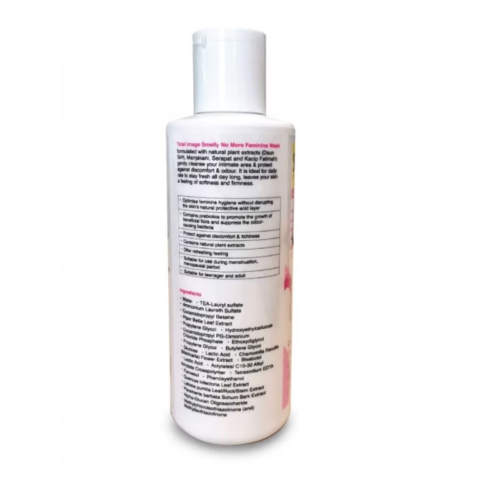 SMELLY NO MORE Feminine Wash 4 in 1 200ml for Feminine Wash, Pencuci Miss V