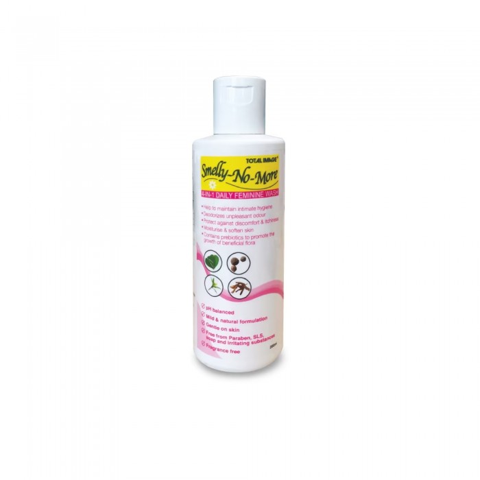 SMELLY NO MORE 4 IN 1 DAILY FEMININE WASH 200ML