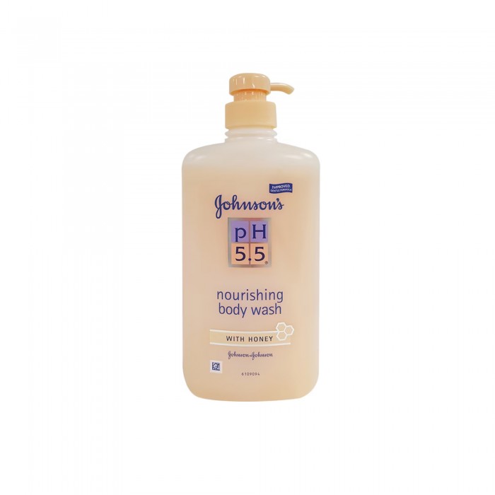 JOHNSON & JOHNSON BABY BODY WASH PH5.5 NOURISHING 750ML - HONEY