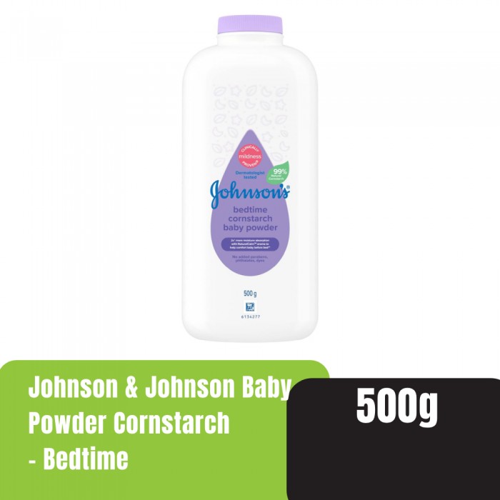 JOHNSON & JOHNSON BABY POWDER 500G - BEDTIME