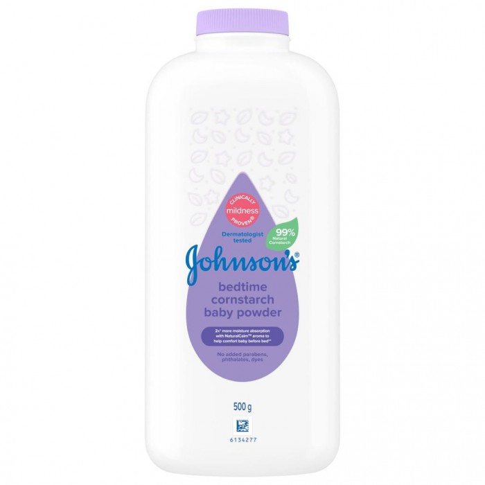 JOHNSON & JOHNSON BABY POWDER 500G - BEDTIME