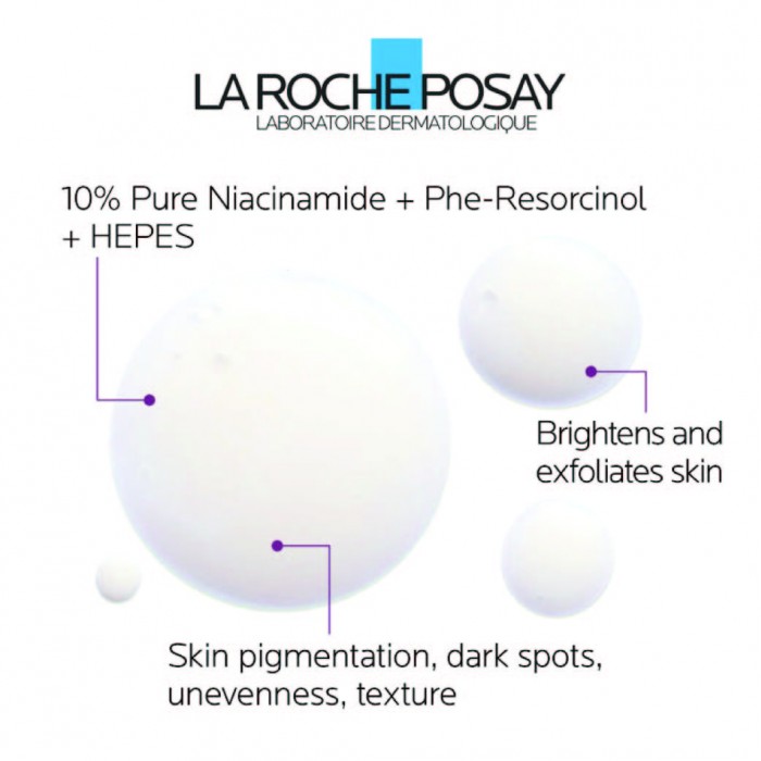 LA ROCHE POSAY Niacinamide Serum N10 30ml - Anti Dark Sport Face Serum / Serum Muka Dark Spot 精华液