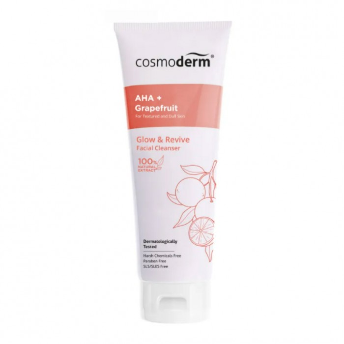 Cosmoderm Natural Glow and Revive Facial Cleanser 100ml