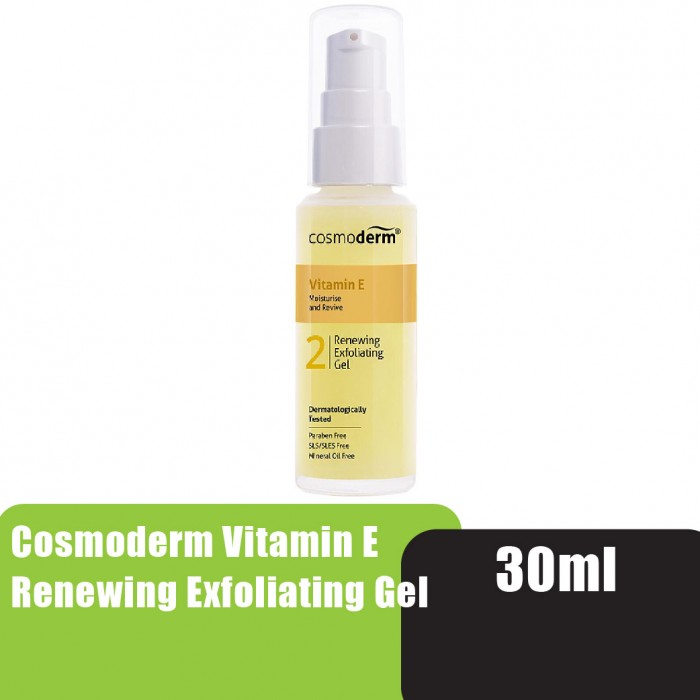 Cosmoderm Vitamin E Renewing Exfoliating Gel 30ml