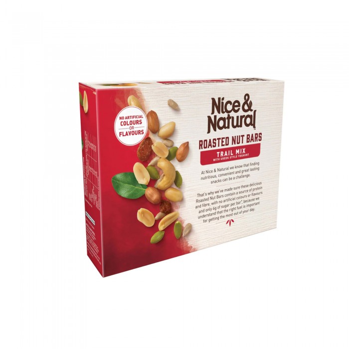 Nice&Natural Roasted Nut Bar Trail Mix 192g x 6 Protein Bar 蛋白棒 / 健康零食  (Energy Bar Snack)