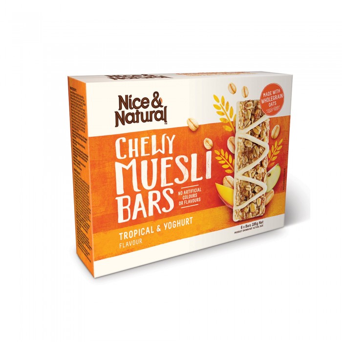 Nice&Natural Muesli Bar Yogurt 185g x 6 Cereal bar 酸奶 / 健康零食 / 低卡零食 (Energy Bar Snack)