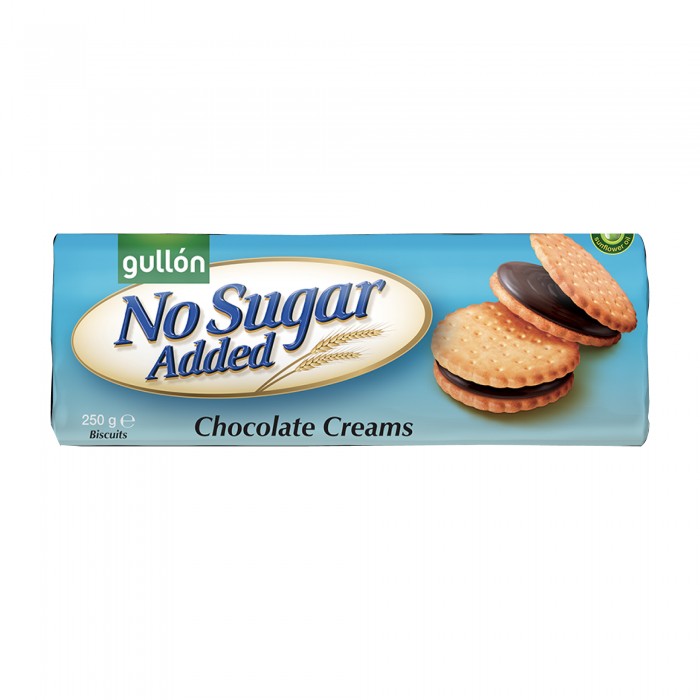 GULLON Sans Sucres Sugar Free Biscuit - Chocolate Cream 250g Healthy Snacks Biskut  ( 低卡零食 / 健康零食 )