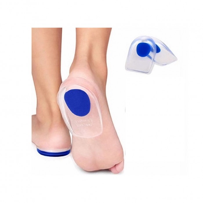 EVIN Silicone Heels Cup (L) - Relieve Sore, Tired or Arching Heels 