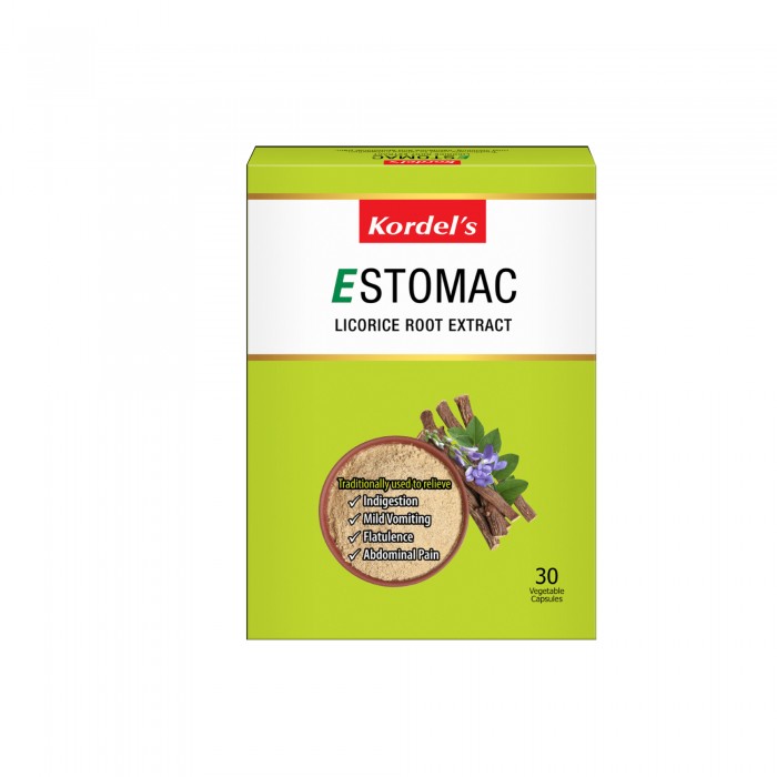 Kordel Estomac Licorice Root Extract 30's (Ubat Sakit Perut, Herba Hambat Angin)