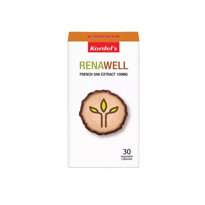 Kordel Renawell French Oat Extract 100mg 30's For Liver and Kidney Supplement (Buah Pinggang)