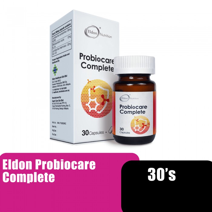 ELDON Probiotic Probiocare Complete Advance 30's (Probiotic Supplement)