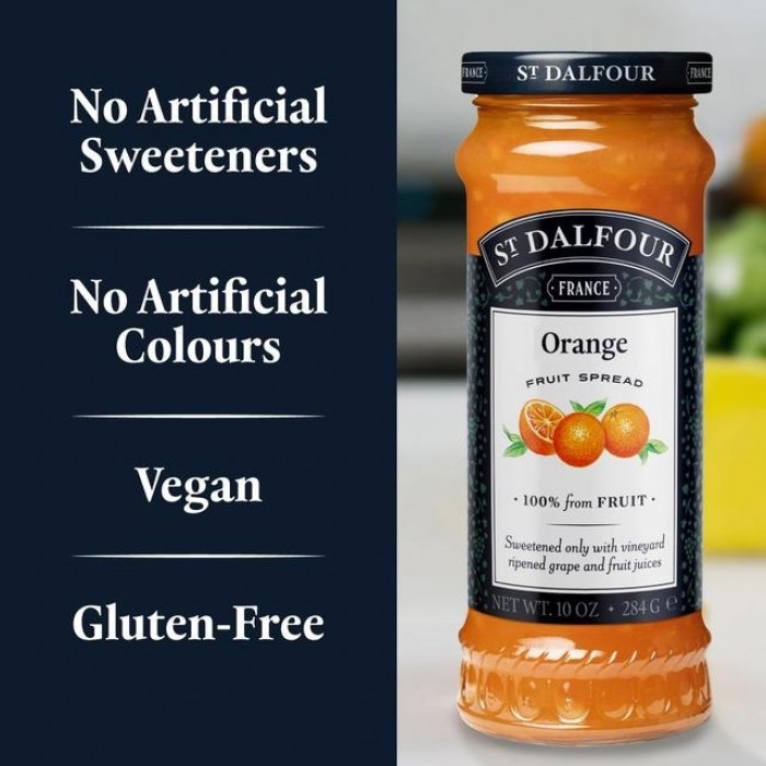 St Dalfour Natural Fruit Spread Orange Marmalade 284g - Jem roti orange(vegan & gluten free) /天然柑橘果酱