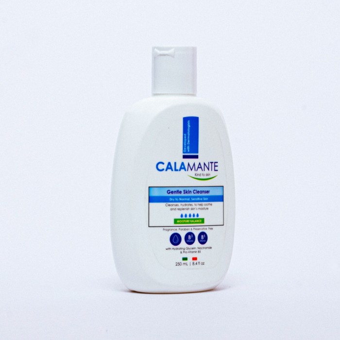 CALAMANTE Gentle Skin Cleanser 250ml - Gentle Cleanser Face & Body ( Same formula as Cetaphil & Aiken Cleanser )