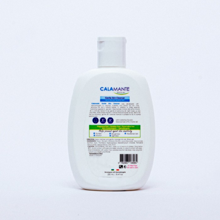 CALAMANTE Gentle Skin Cleanser 250ml - Gentle Cleanser Face & Body ( Same formula as Cetaphil & Aiken Cleanser )