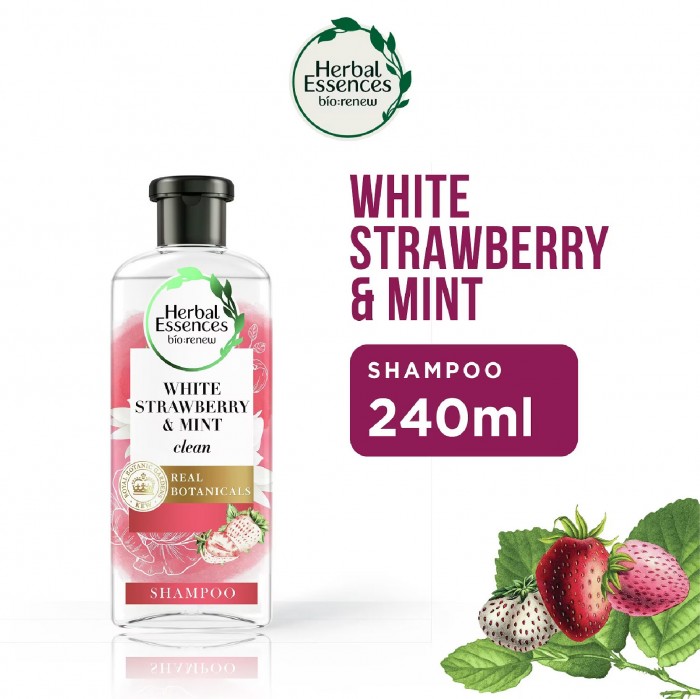 Herbal Essences Shampoo 240ml - White Strawberry & Sweet Mint