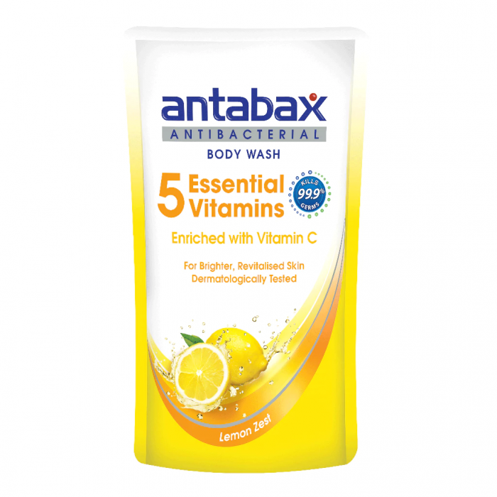 Antabax Shower Cream 850g Refill – Lemon Zest