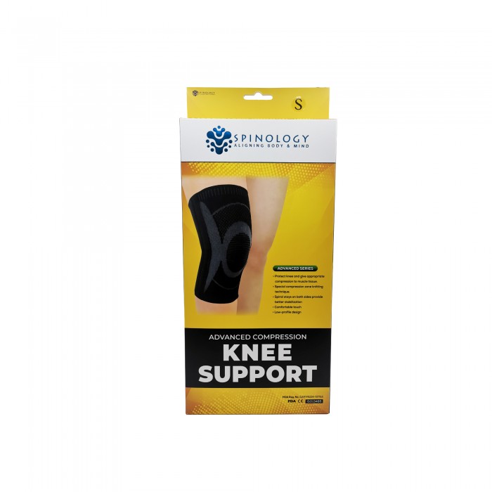 SPINOLOGY Advanced Compression Knee Guard Support Medical - S 护膝套 膝盖 保护套 Knee Support Knee Protector Lutut