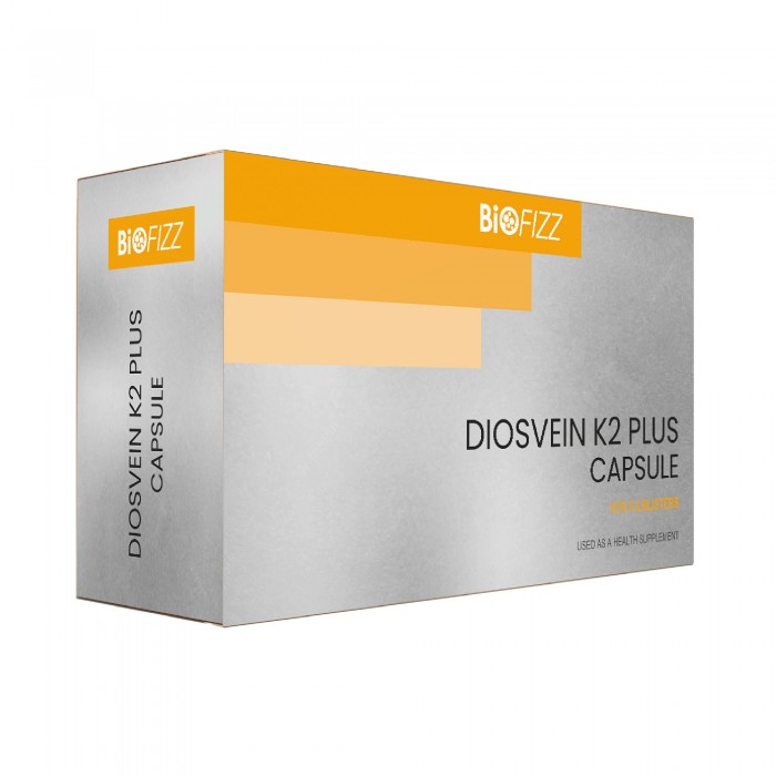 Biofizz Diosvein Vitamin K2 Plus 60's Support blood circulation,Promote Blood Vessel / 血液循环，降血压