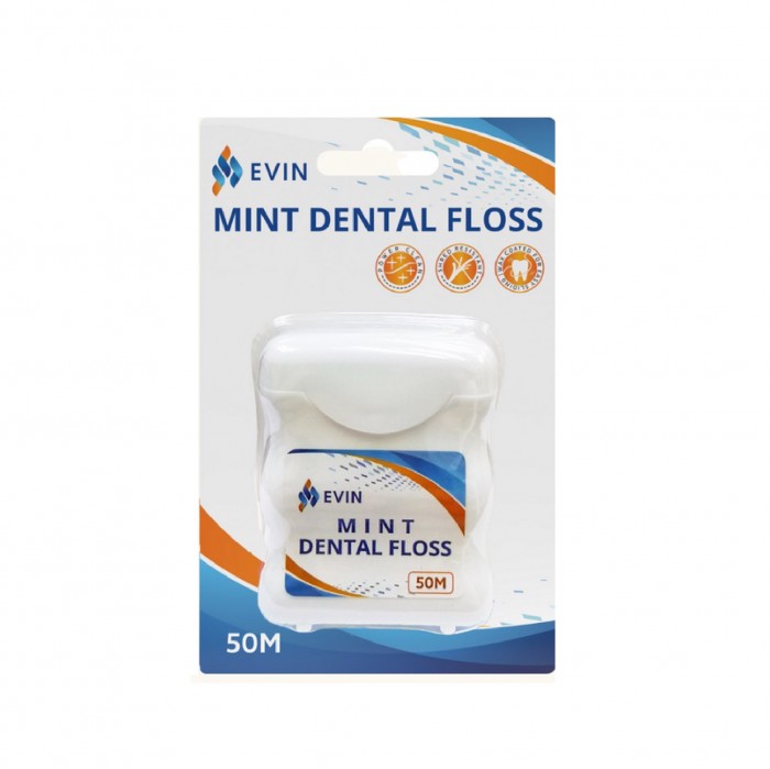 EVIN Dental Floss Picks Mint 50's - Dental Tool, Slides Easily Between Teeth & Gums