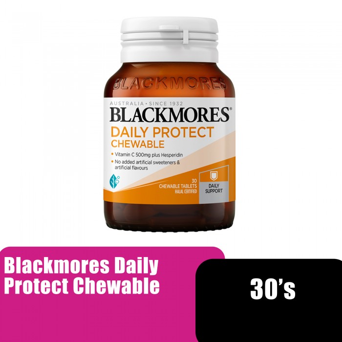 Blackmores Daily Protect Blackmores Vitamin C as in Chewable Vitamin C 500mg (維生素 c) - 30'S