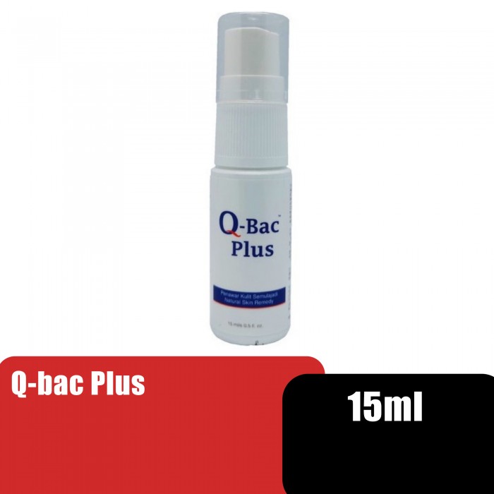 Q-Bac Plus Wound Cleaning Disinfectant Spray / Wound Spray - 15ml