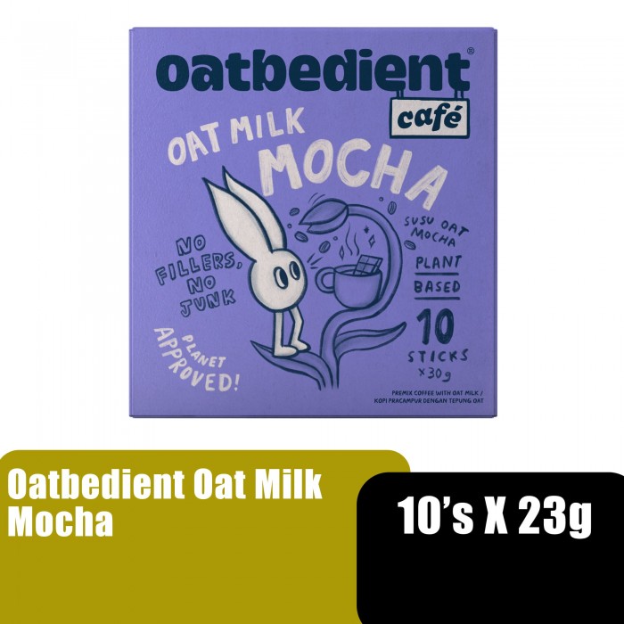 OATBEDIENT CAFE OAT MILK MOCHA 30G X 10'S