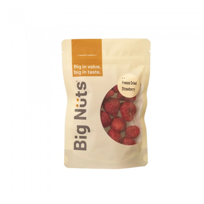 BIG NUTS FREEZE FRIED STRAWBERRY 60G ###