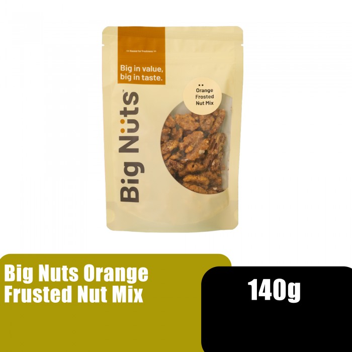 Big Nut Orange Froasted Mixed Nut / Mix Nuts Healthy Snacks / Pecan Nuts (胡桃) - 140G