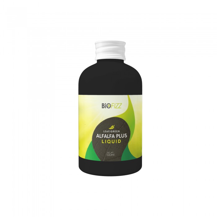 BioFizz Alfalfa Plus Botanical Liquid Chlorophyll as Dietary Supplement for Detox (叶绿素) - 500ml