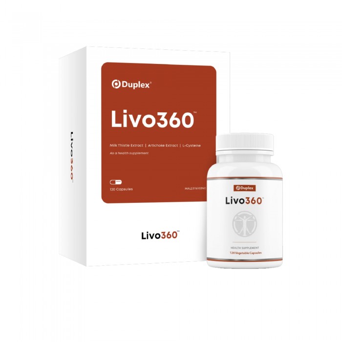 Duplex Livo360 Liver Supplement as Liver Detox  (护肝) Pharmacy - 120's
