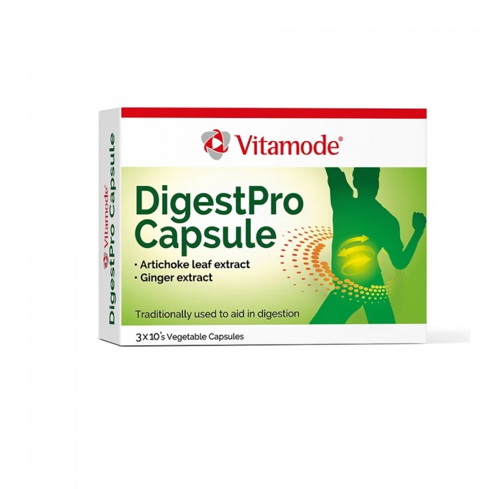 Vitamode Digestpro with Ginger & Artichoke for Digestion & Gut Health - 30's