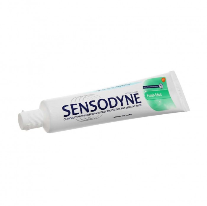 SENSODYNE Toothpaste Fresh Mint 100g - 24/7 Sensitivity & Cavity Protection Fluoride Toothpaste / Ubat Gigi 牙膏