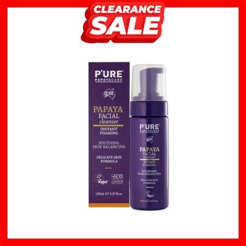 [CLEARANCE] Pure Papayacare Facial Cleanser for Oily Skin, Sensitive Skin (Body Clenser) 洗面奶 - 150ml [EXP 05/2026]