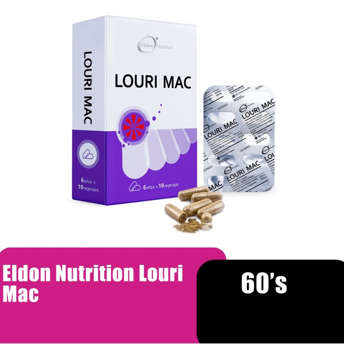 ELDON Nutrition Loyuric Uric Acid Supplements, Gout Supplement, Stress Relief - 60's